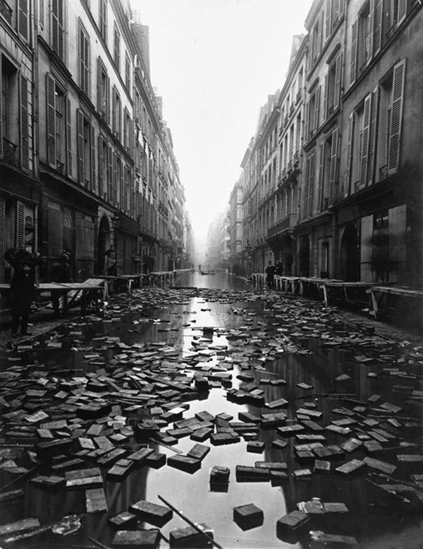 paris flood library books 1910